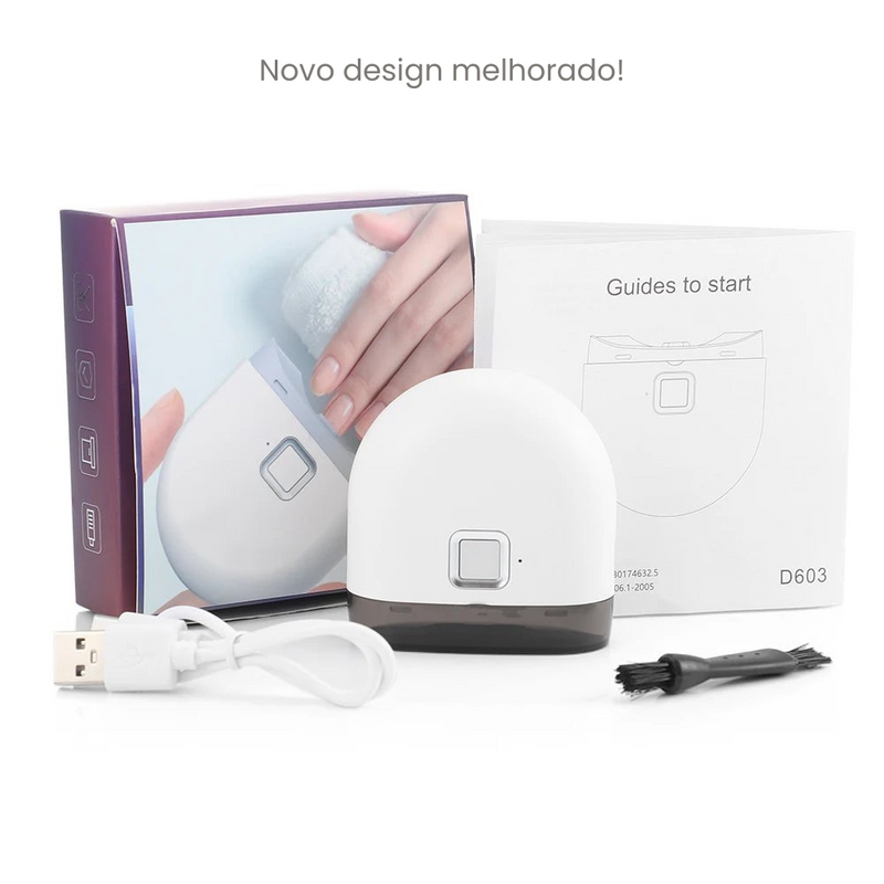 Cortador de Unhas Automático Multifuncional com Luz